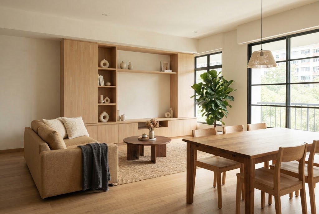 Residential interior design Singapore